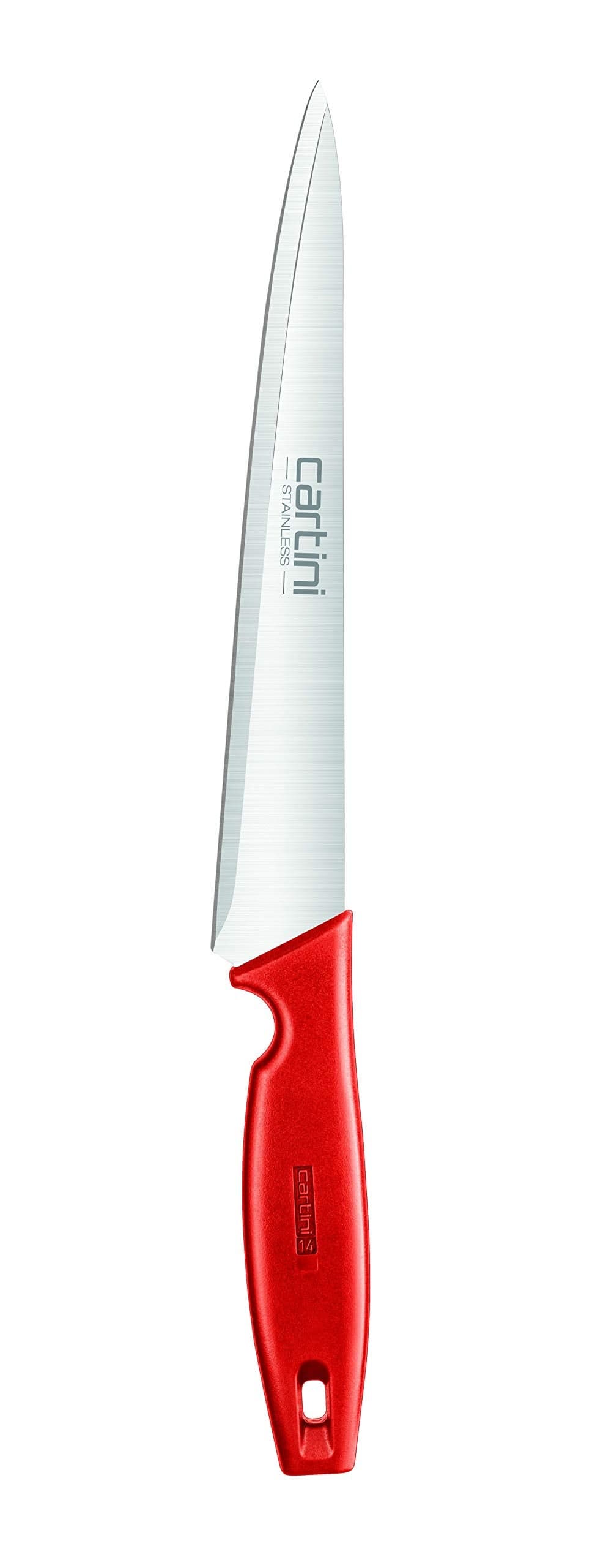 Precision Carving Knife - Red
