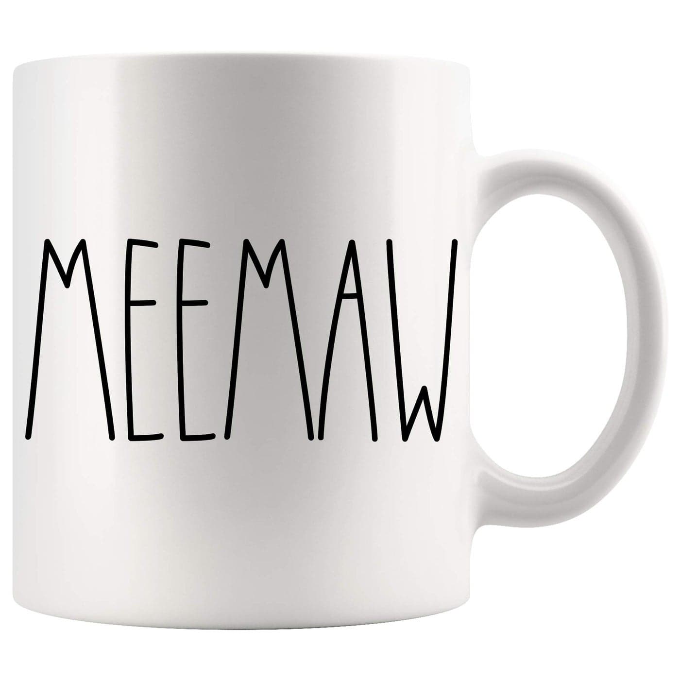 Meemaw Mug Meemaw Mug Gifts for Christmas Coffee Mug Birthday Gift Family Coffee Mug For Birthday Present For The Best Meemaw Ever Coffee Cup 11oz PHVPW4ARFW11oz White