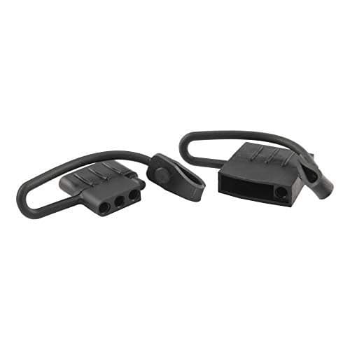 CURT 58761 Vehicle and Trailer-Side 4-Pin Flat Wiring Harness Dust Covers, 2-Pack