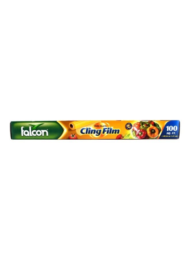 Cling Film Wrapping Roll Silver 2064x45cm