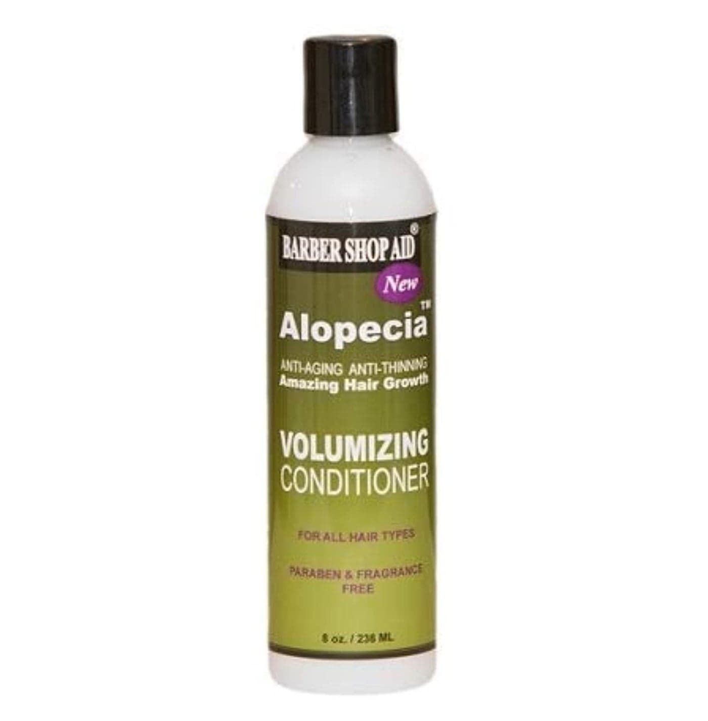 Alopecia AntiThinning Hair Growth Volumizing Conditioner 8oz bottle Barber Shop Aid
