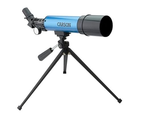 Carson Aim Refractor Type 17.5x-80x Power Telescope with Tabletop Tripod (MTEL-50)