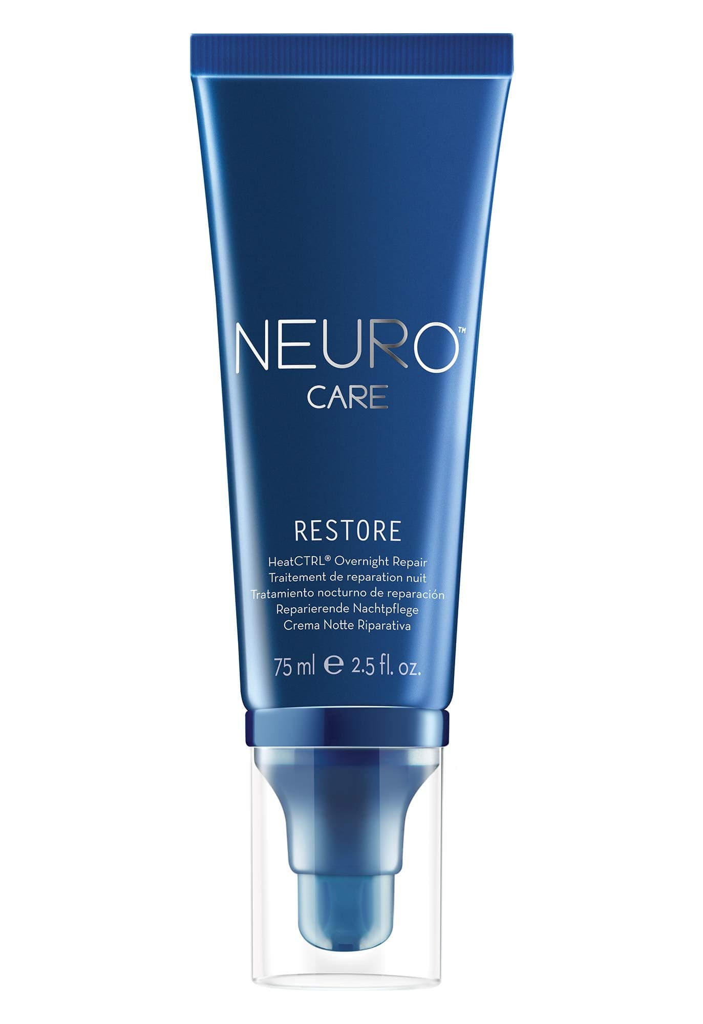 Neuro by Paul Mitchell Restore HeatCTRL Overnight Repair LeaveIn Treatment PillowSafe ResidueFree Heat Repair For All Hair Types Especially Damaged Hair 25 fl oz