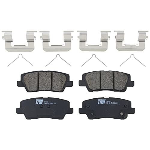 TRW Pro TRC1839 Disc Brake Pad Set For Cadillac ATS 20162017 Rear And Other Applications