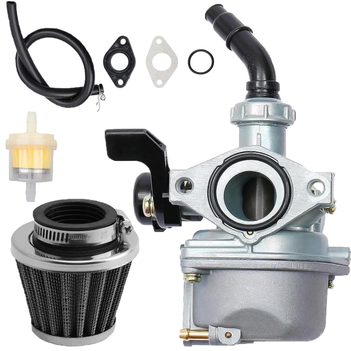 PZ19 Carburetor with 35mm Air Filter for 50cc 70cc 80cc 90cc 110cc 125cc ATV Dirt Pit Bike Taotao Honda CRF Scooter Go Karts