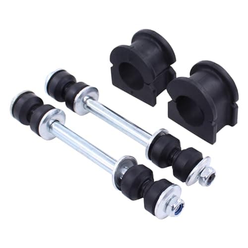 MOTOKU Pair Front Sway Bar End Links and Stabilizer Bar Bushings Set for Chevrolet Tahoe Silverado Suburban for GMC Yukon Sierra for Cadillac Escalade 2007-2016