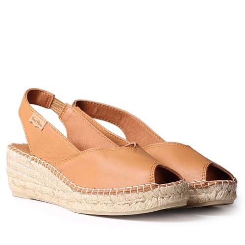 Toni Pons BERNIA-P - Women's wedge espadrilles in leather