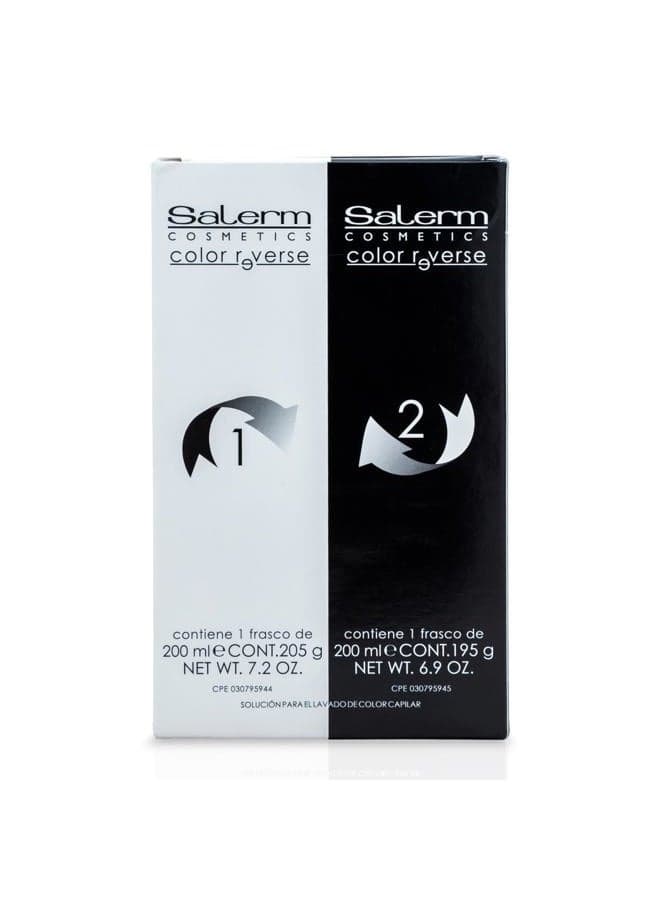 Salerm Hair Color Reverse Cream, Natural, Ammonia Free, Permanent, Suitable for All Hair Colors