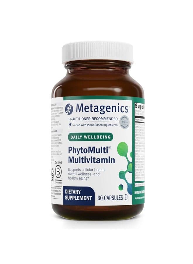PhytoMulti Multivitamin - Daily Multivitamins with Phytonutrients - Multivitamin for Men & Women - PhytoMulti Multivitamin Supplement - with Zinc & B6 Vitamins - 60 Capsules