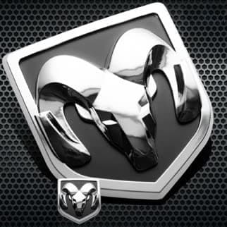 200618 RAM Tailgate Emblem Chrome Finish