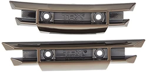 Traxxas 5335X Front and Rear Black Chrome Bumpers Revo