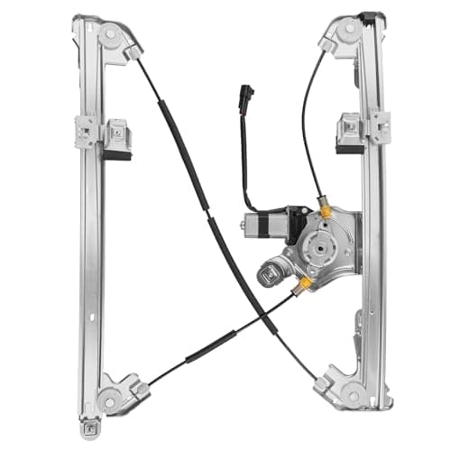 Vurkcy Front Left Driver Side Power Window Regulator with Motor Compatible with Ford F-150 2004-2008, Lincoln Mark LT Base 2006-2008, Standard Cab or Crew Cap, Replace OE 741-428
