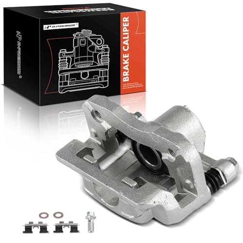 A-Premium Disc Brake Caliper Assembly with Bracket Compatible with Select Hyundai and Kia Models - for Sportage, Tucson - Rear Left Driver Side; Magentis, Sonata, Optima - Rear Right Passenger Side