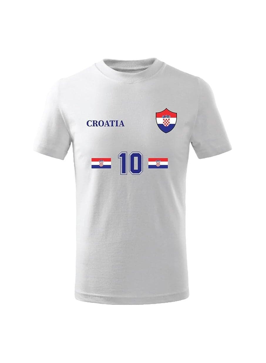 Croatia Football Fans Printed T-Shirts Supporting Football Players Jersey Tshirts For Men|Women|Kids To Win The Cup