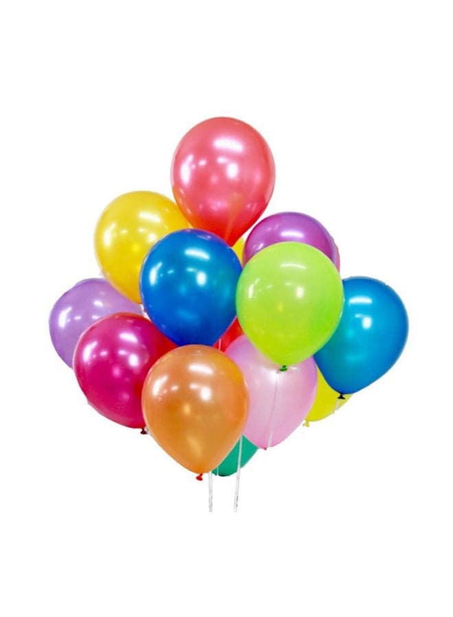 100-Piece Colourful High Quality Party Decoration Pearl Latex Balloon Set