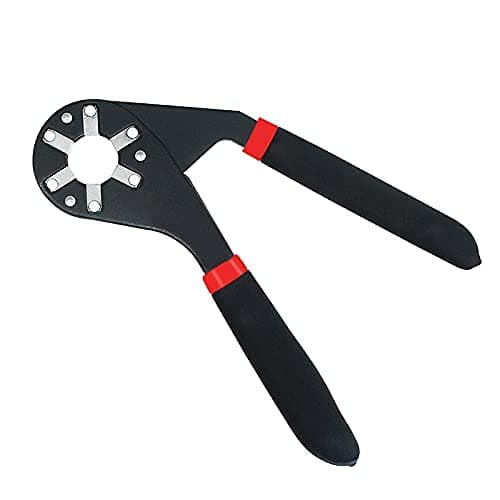 Jorex Mart Hexagon Universal Wrench MultiFunction Adjustable Bionic Pier Spanner Repair Hand Tool Single Sided Bionic Wrench 8 Inches