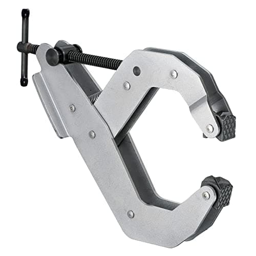EHOMA Cantilever No-Twist Deep Throat T-Handle Multi-Purpose Lever Clamp, CTC-4.5"