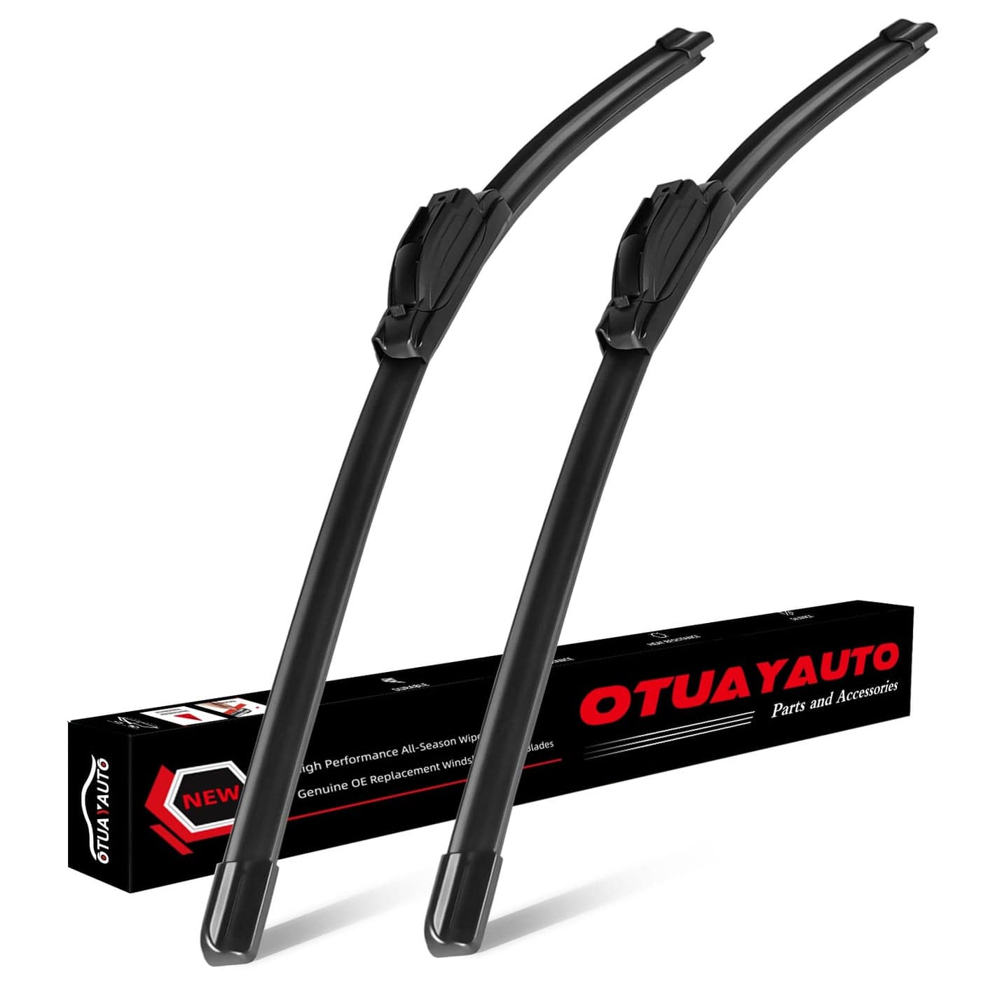 OTUAYAUTO Premium Windshield Wiper Blades Replacement for Ford Expedition Lincoln Navigator 20092022 Perfect Fit AllWeather Performance JU Hook Front Window Wiper Blades 2222 Pack of 2