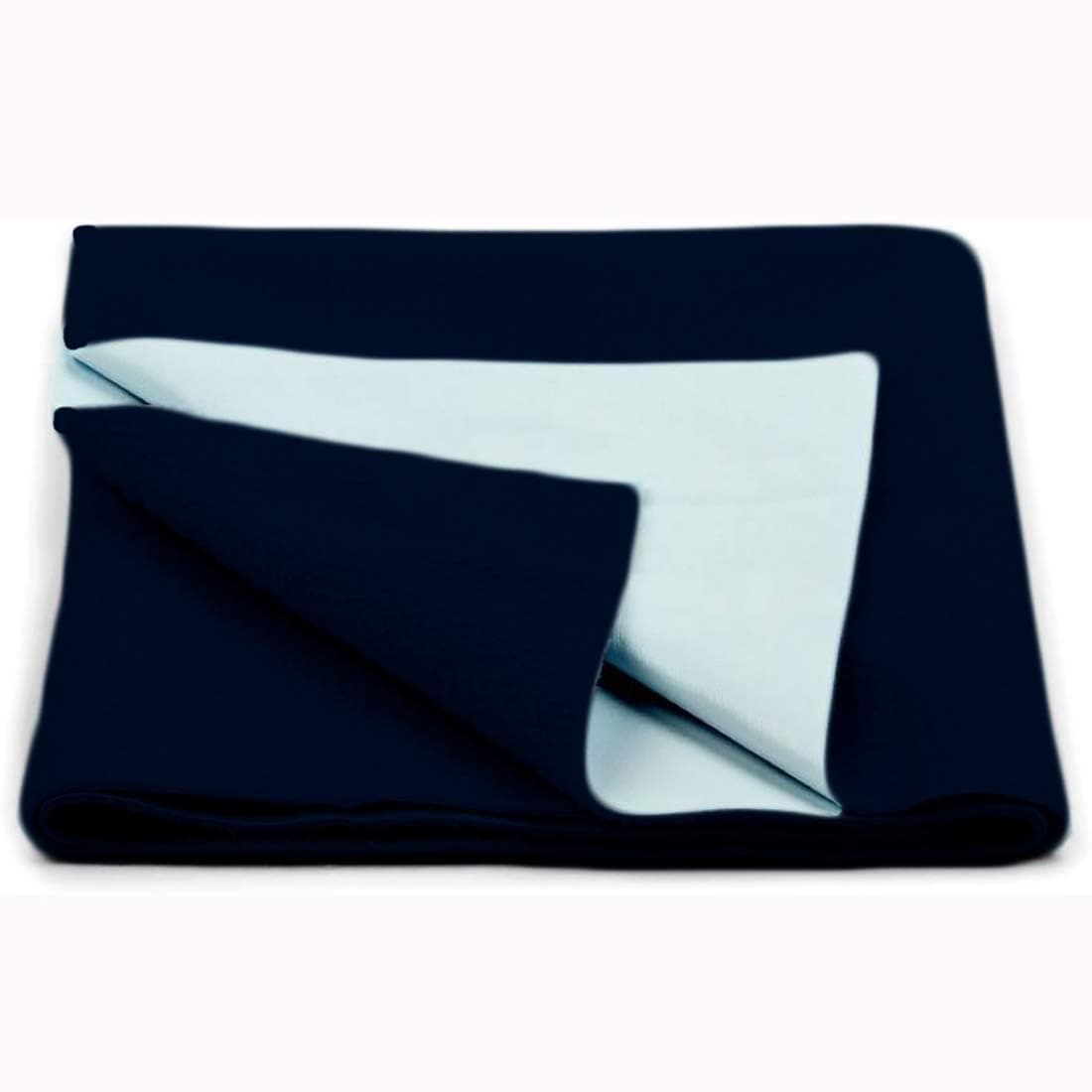Edenwald Waterproof Quick Dry Sheet for Baby Oil Cloth for Baby Navy Blue_XLarge 200cm x 140cm
