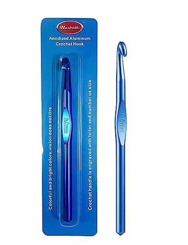 Weabetfu Aluminum Crochet HookKnitting Needles Crochet Needles for Knitting Craft YarnCrochet Hooks Size M9mmNew