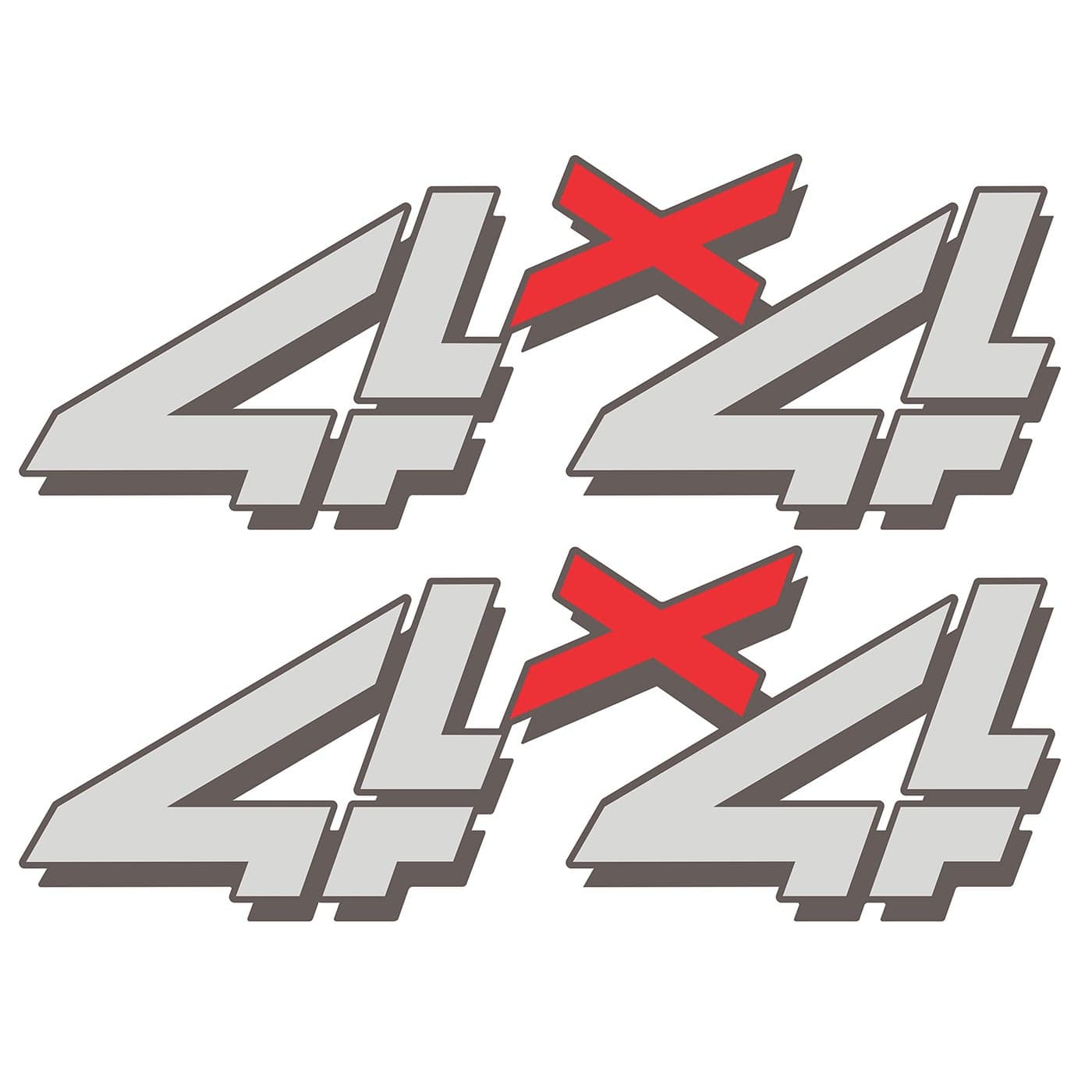 4x4 Decals for Trucks Chevy Silverado 19982007 Bed Side 1500 2500 HD DieCut Peel Stick