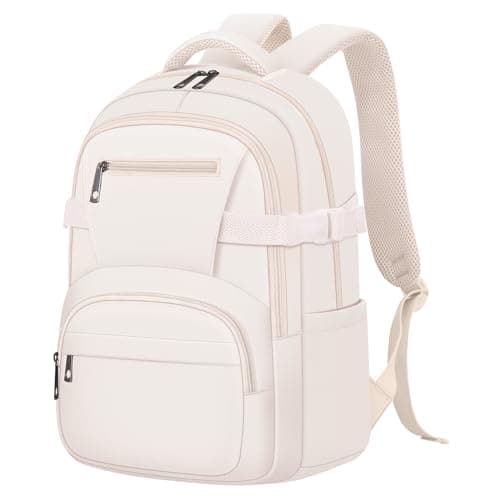 AFGWK Cute Backpack for School Girls Aesthetic Bookbag Lightweight Preppy School Bag for Teen Women Middle High School
