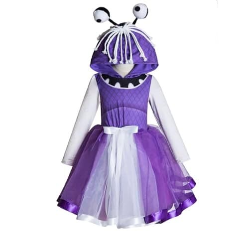 Ruikajia Toddler Monster Inc Boo Costume Costume girls tutu dress tutus for birthday 8 Years