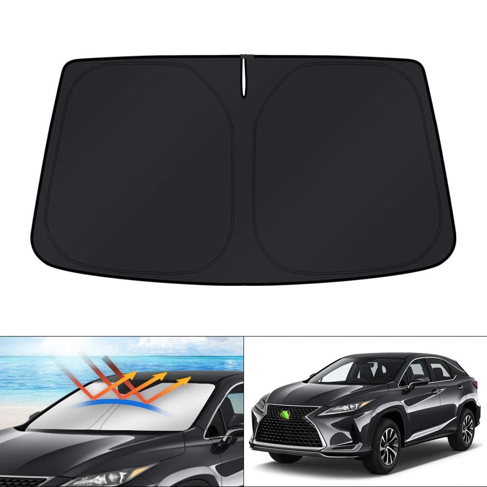 KUST Windshield Sun Shade for 20162022 Lexus RX 350 450h Accessories Sunshade Window Sun Visor Protector Foldable Blocks UV Rays Keep Your Car Cooler
