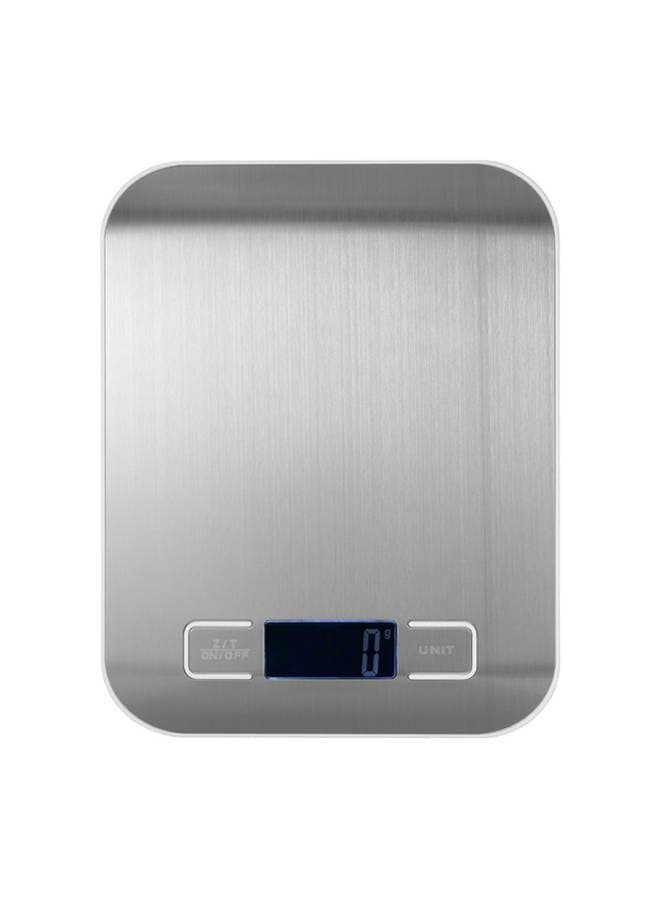 Electric Kitchen Scale Silver