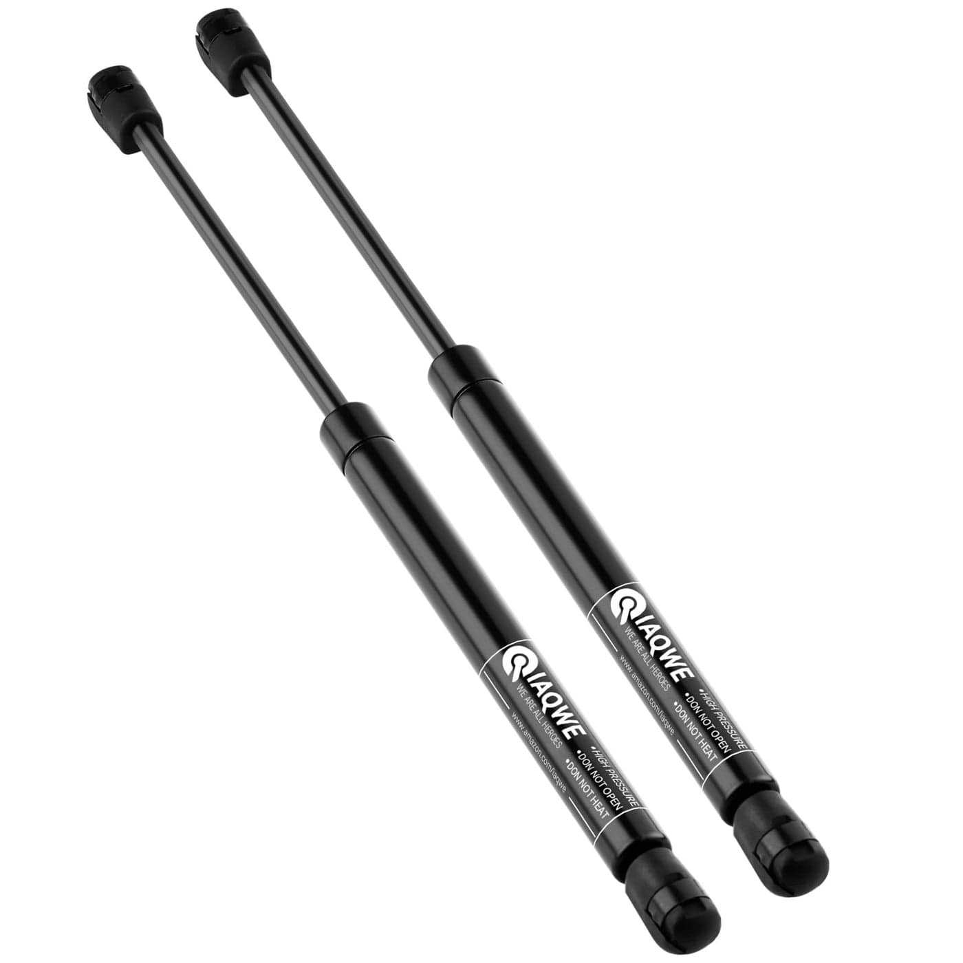 IAQWE C1602648 17Inch 35Lb178N Gas Struts Shocks Springs Lift Support for Snugtop are Leer Truck Camper Shell Topper Rear Cap Window Door Pickup Canopy Lid 2PCS