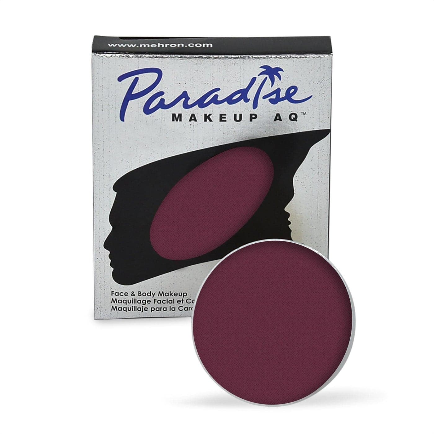 Mehron Makeup Paradise Makeup AQ Refill Size Stage Screen Face Body Painting Beauty Cosplay Halloween Water Activated Face Paint Body Paint 25 oz 7 ml WILD ORCHID