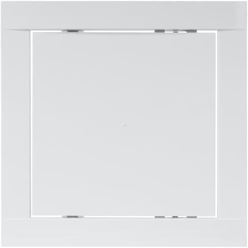 Repa Market 6 x 6 Inch Wall Access Panel for Drywall – White ABS Plastic Wall Hole Cover Plate/Plumbing Access Panel for Drywall & Ceiling/Cover Plates with Latch – Durable Service Hatch