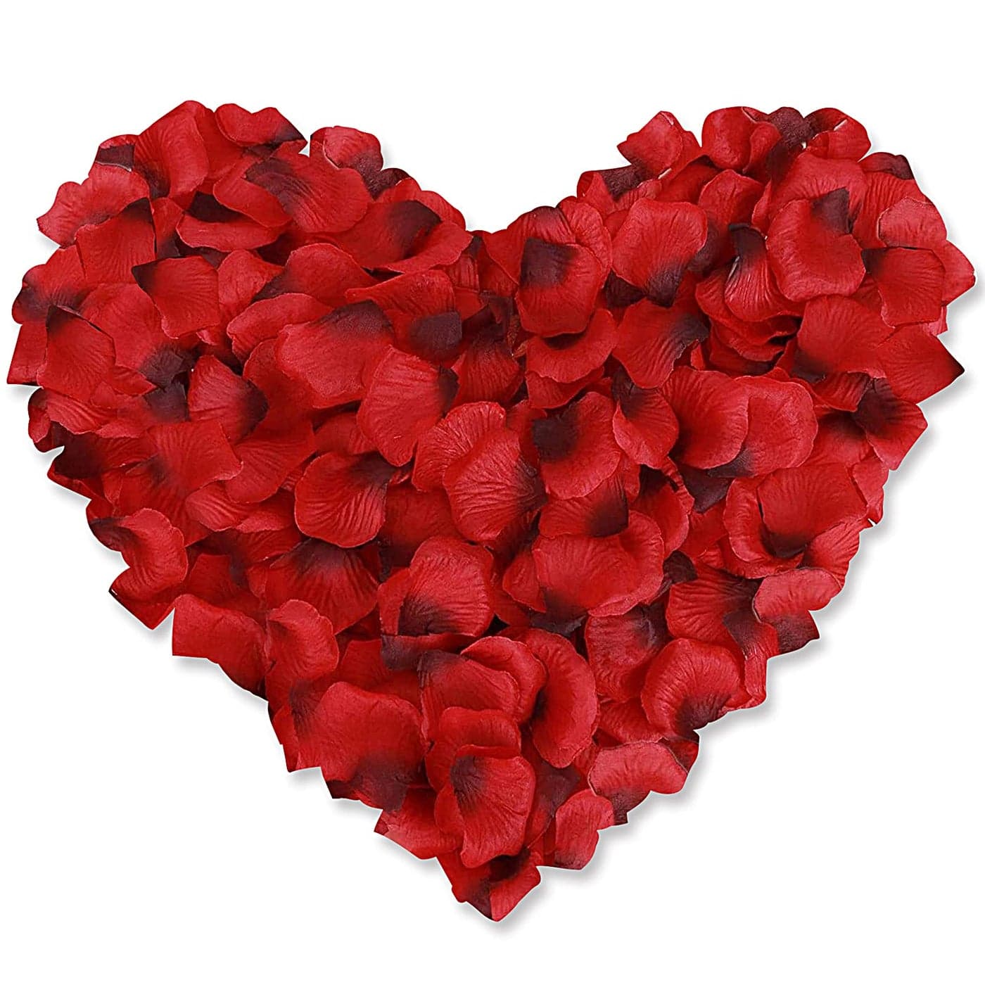 Neo LOONS 1000 Pcs Artificial Silk Rose Petals Decoration Wedding Party Color Dark Red Burgundy