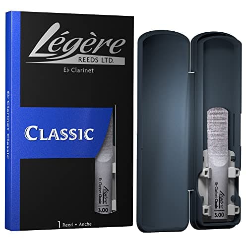 Légère Reeds - Eb Clarinet Reed, Classic, Strength 3.00 (EBC3.00) - Premium Synthetic Woodwind Reed