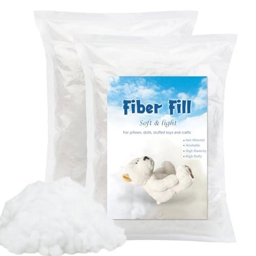 Jmuiiu 882oz250g Pillows Stuffing Fiberfill Polyfill Stuffing for Stuffed Animals Premium Polyester Fiberfill High Resilience Crochet Stuffing for CraftPillow Cotton Batting