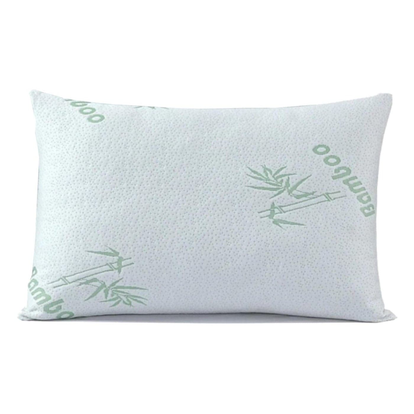 Bedding Home Bounce Back Bamboo Pillows 1 Pack Hollow Fiber Filling Side Sleeper Pillow Anti Allergy Neck Pain Relief Side Sleeper Pillow Orthopedic Medium Firm Pillows