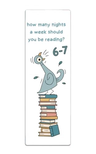 Six Seven Bookmark, Funny 6 7 Book Mark for Reading & Women & Men, Viral Meme Bookmarks Gifts for Book Lovers, Unique Book Accessories & Party Favors