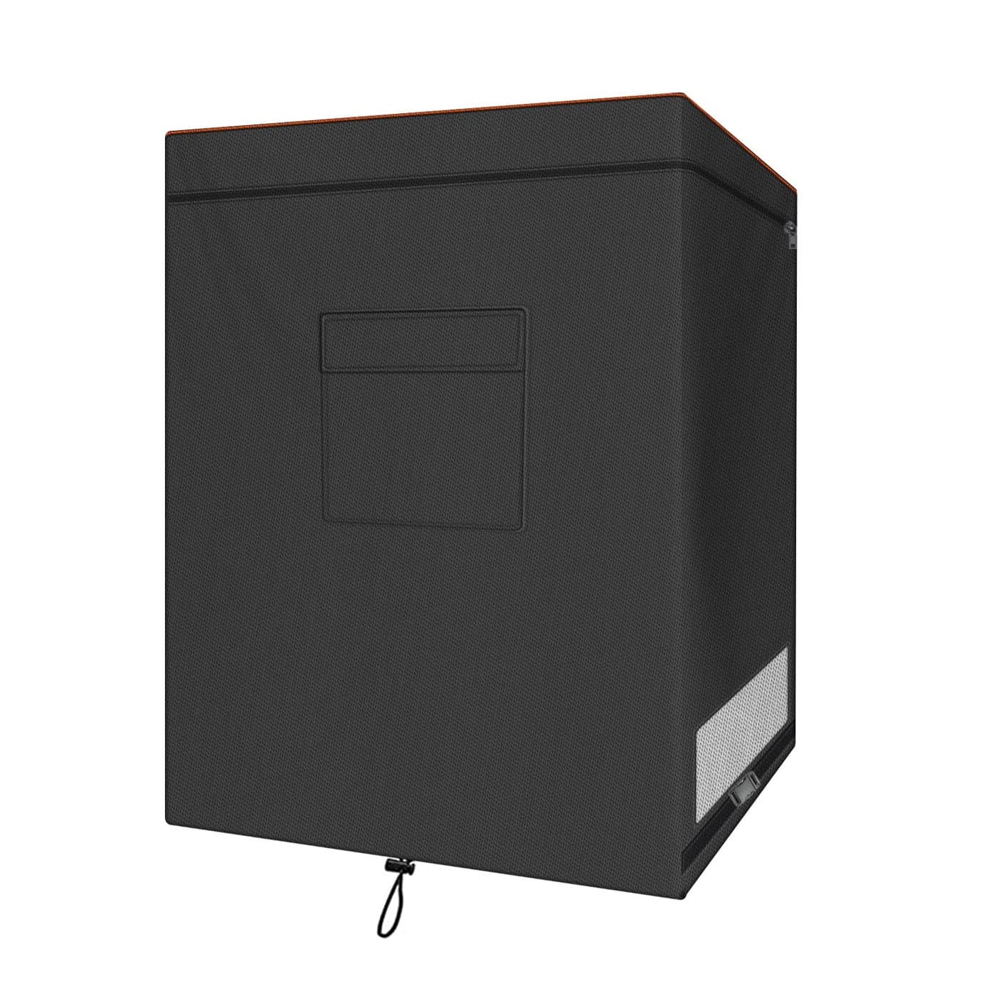 Chest Freezer Cover Waterproof 420D Oxford Protective Outdoor Indoor Refrigerator Dust Cover with Zipper Fits 50 Cubic Feet Deep Freezer 28L x 23W x 34H Only Cover