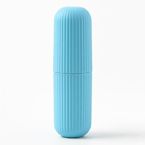 XML Toothbrush Toothpaste Holder Case Cover Container Portable Protective Plastic for Traveling, Camping, Bathroom,Home, School, Business Travel Accessories