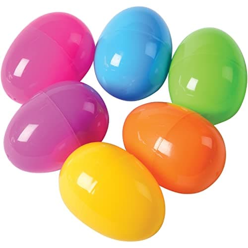 US Toy Plastic Easter Eggs 50 per Order Assorted Colors 25 SSUSTED232