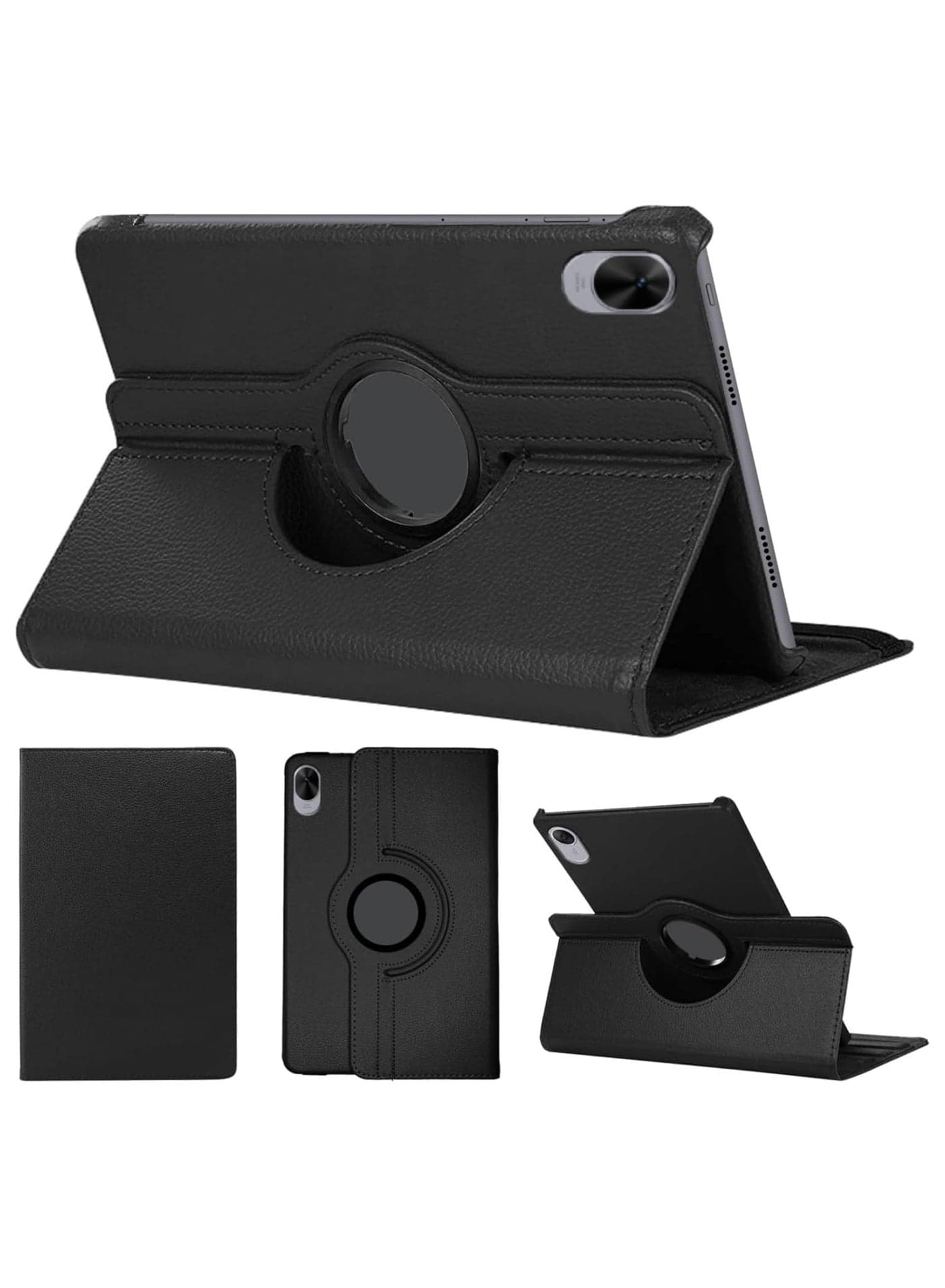 Leather Case compatible with Huawei Matepad 11.5s 2024 Tablet Cover, Rotating Case Tablet PU Leather Protective Cover, 360 Degree Stand Multi-angle Pocket fit for Huawei Matepad 11.5s 2024