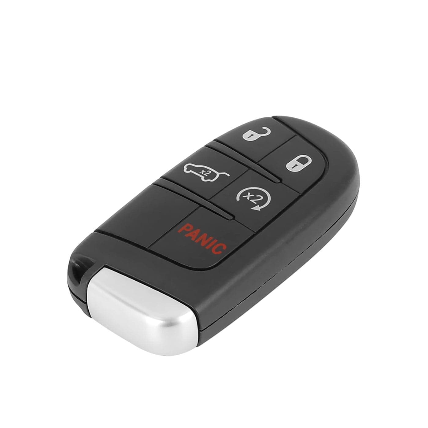 X AUTOHAUX New Car Replacement Key Fob Shell Case Black M3N40821302 for Jeep Grand Cherokee 20142020 Compass 2017 Renegade 20162018