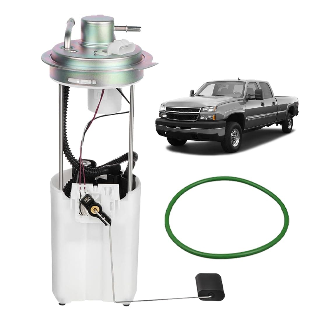 Fuel Pump Module Assembly FIT Silverado 15002500 HD 20042007 Sierra 15002500 HD 20042007 Replace OE E3609M 19303385 19133455 25363722