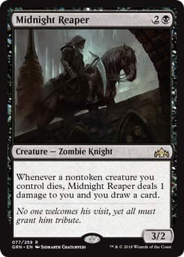 Magic The Gathering Midnight Reaper 077259 Guilds of Ravnica