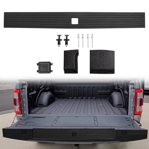 RANSOTO Tailgate Molding Trim Compatible with Ford F150 F150 20152020 Flexible Flex Step Cap Top Trim Protector Cover Replaces FL3Z9940602B FO1904135