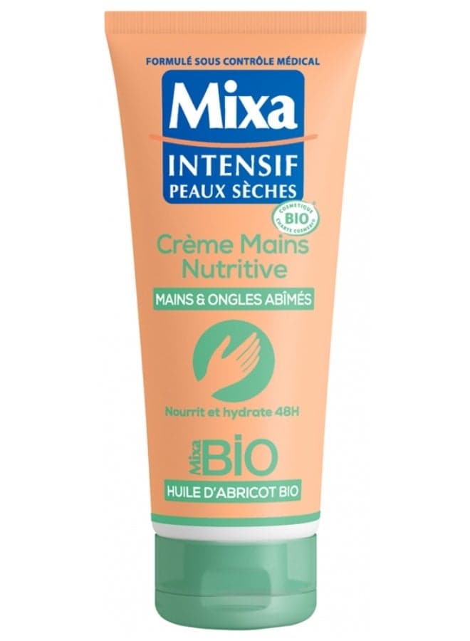Mixa Creme Mains Nutritive 48H Mains & Ongles Abîmés Bio 100 ml