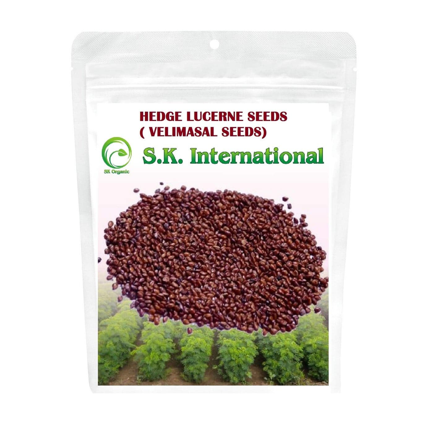 SK ORGANIC Compatible with HEDGE LUCERNE SEEDS Velimasal Grass Seeds Dasrath Grass Seeds 1.5 KGS