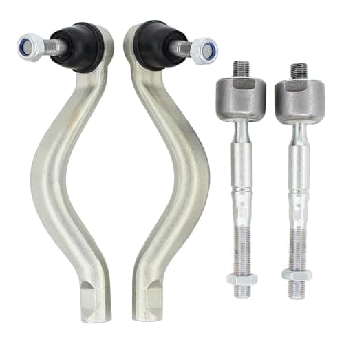 DriveFix Front Inner Outer Left and Right Tie Rod End for Lexus GS300 2006, GS350 2007-2011, IS250 2006-2013, IS350 2011-2013