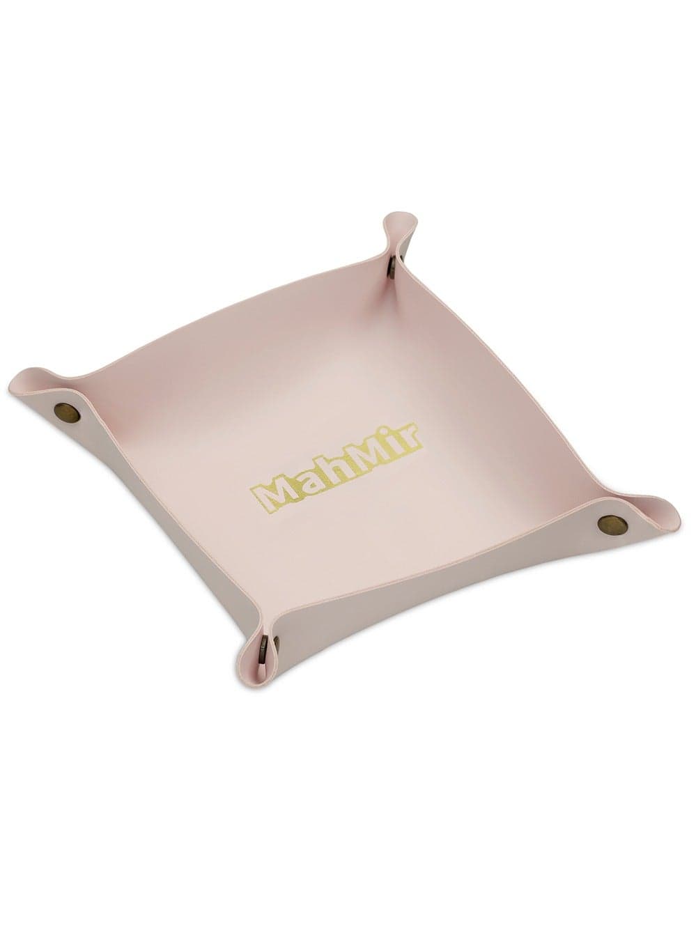 MahMir® Valet Tray - Small & Compact Catchall Tray | Desk, Bedside, Home Entrance Entryway Organizer | Valet Tray for Keys, Coins, Stationary, Jewelry ( Beige )