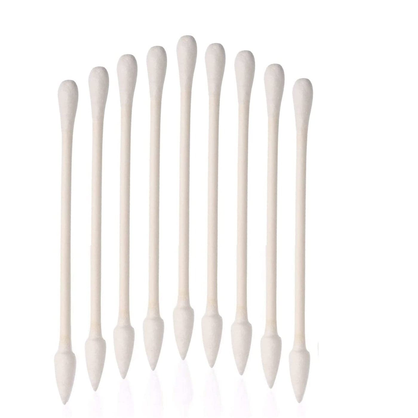 Cotton Swabs 800 Pieces Double Precision Tips with Paper Stick 4 Packs of 200 Pieces RoundPointed Shape